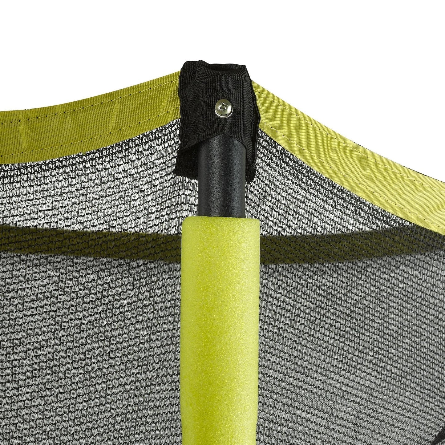 Upper Bounce 55′′ Kids Trampoline with Safety Enclosure – No-Spring Bungee System, Easy Assembly