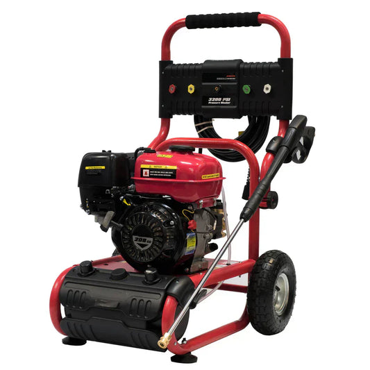 All Power Heavy Duty 3200 PSI, 2.6 GPM Gas Pressure Washer, Power Washer for Outdoor Cleaning, APW5120