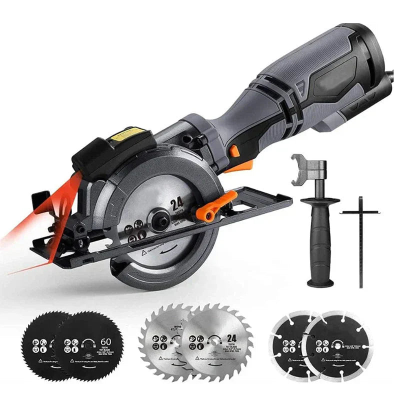 Mini Circular Saw 4 3/4 Inch With Handle