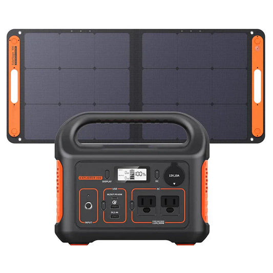 Portable Power Station Explorer 300, 293Wh Backup Lithium Battery, Solar Generator for Outdoors Camping Travel Hunting Blackout (Solar Panel Optional)