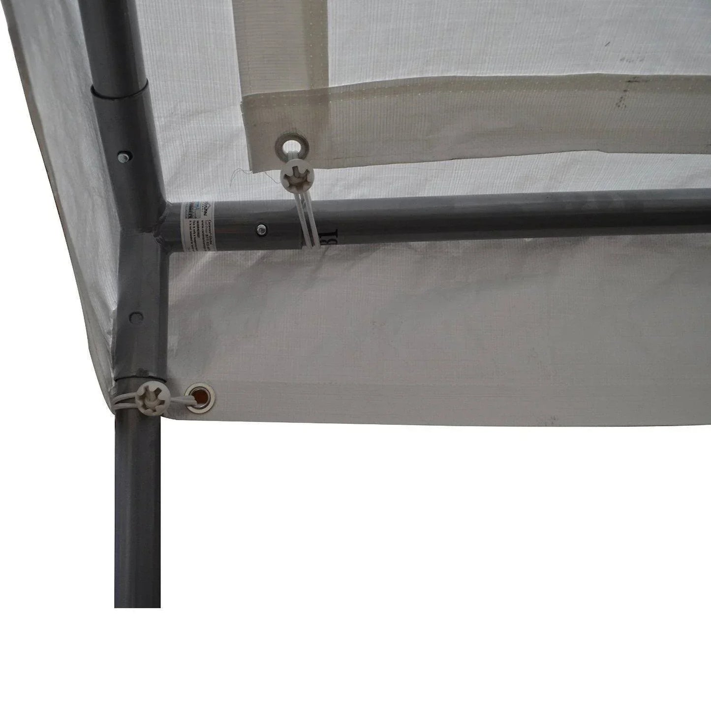 Caravan Canopy Sports Domain Caravan Portable Garage Heavy Duty Shelter, White