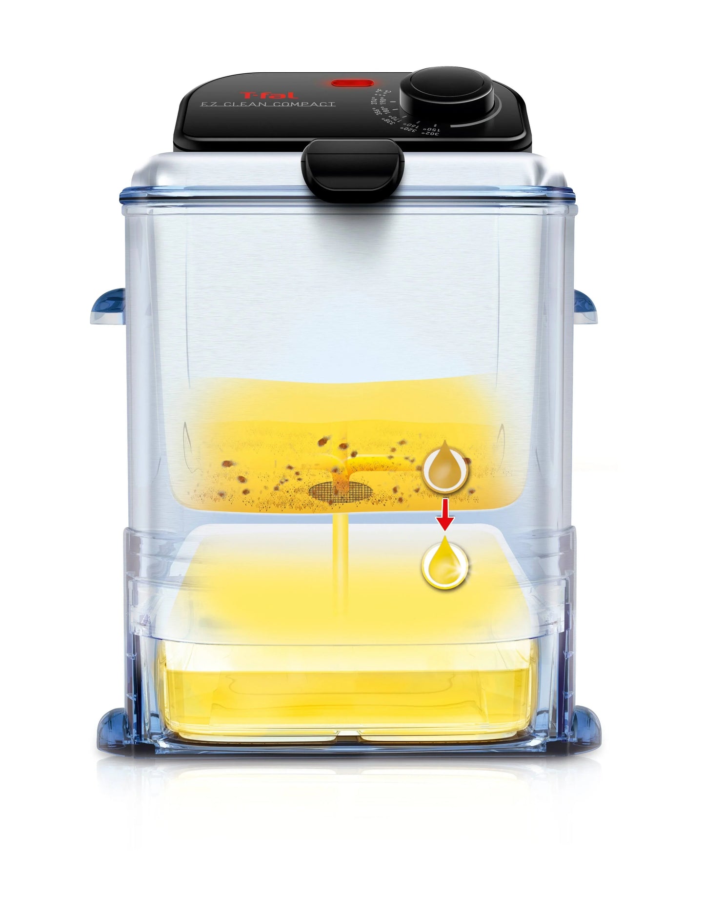 Stainless Steel 1.8 LITER Clean Deep Fryer