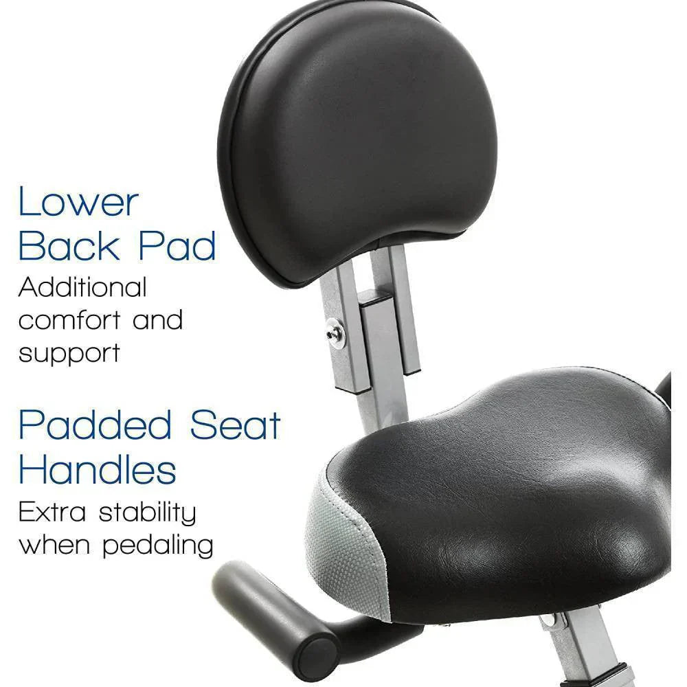 FB350 Folding Exercise Bike, Silver