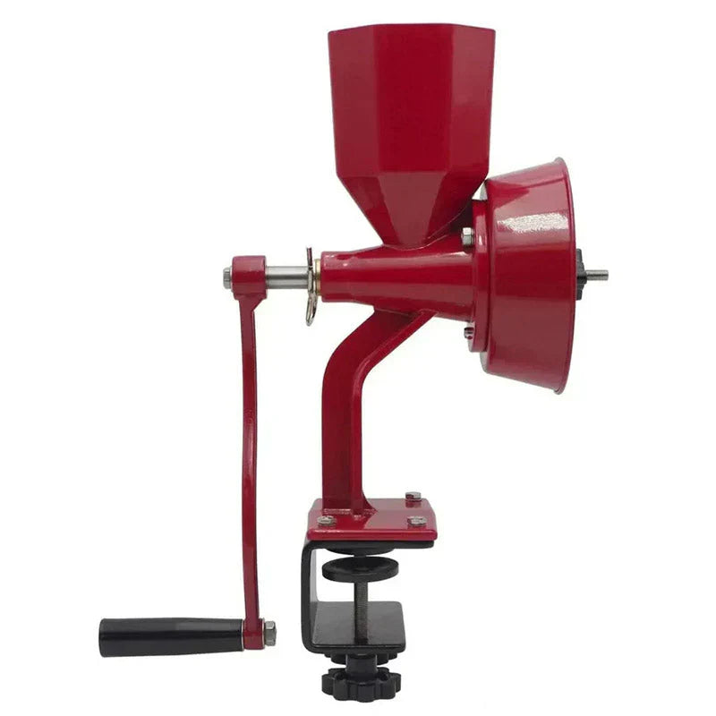 Grain Mill Red Miracle Primary Deluxe Dry and Oily grain - Kitchen flour mill, wheat stone mill