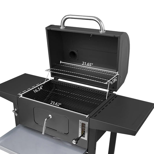 CD1824AC 24-Inch Charcoal Grill, with Cover