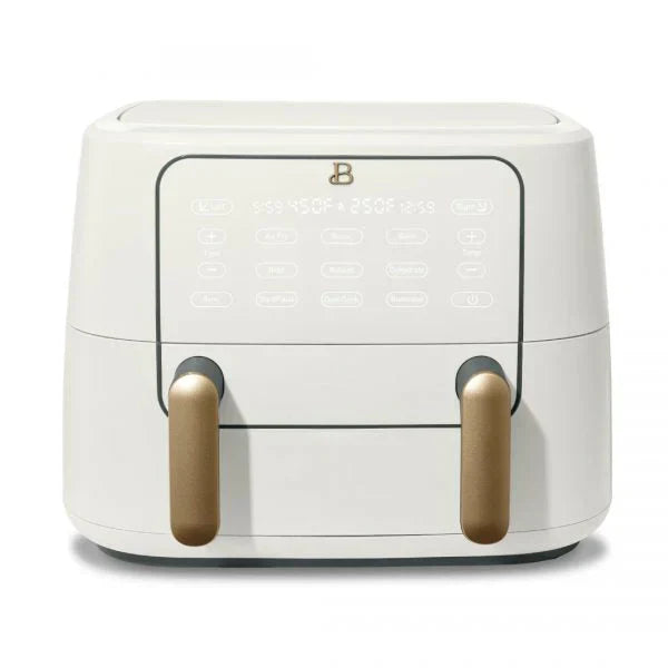 Beautiful 9QT Air Fryer, White Icing by Drew Barrymore