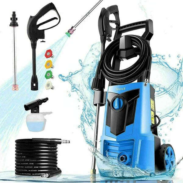 Electric Pressure Washer 3000PSI, 2.4GPM High Power Washer Cleaner NEW