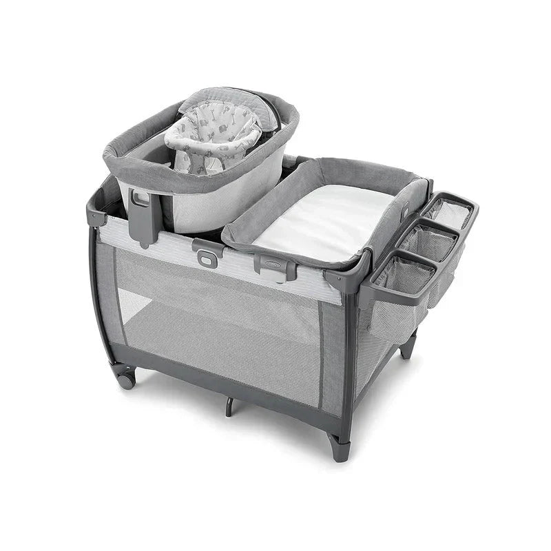 Bassinet Playard with Portable Bassinet & Diaper Changer, Derby