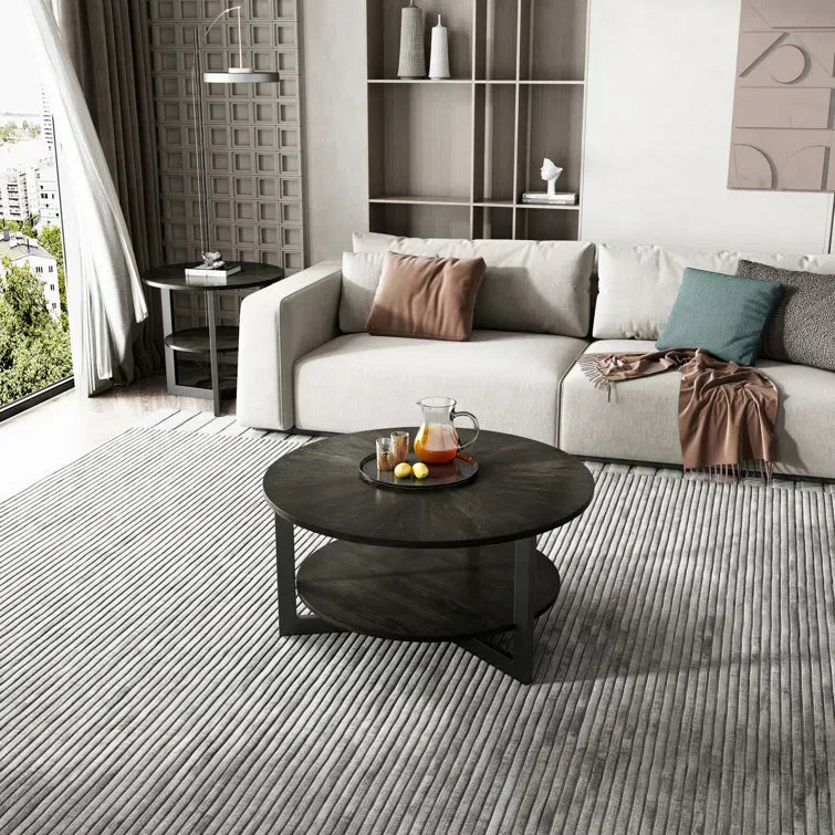 Frame Coffee Table with Storage