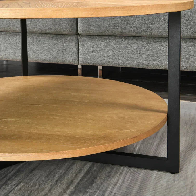 Frame Coffee Table with Storage