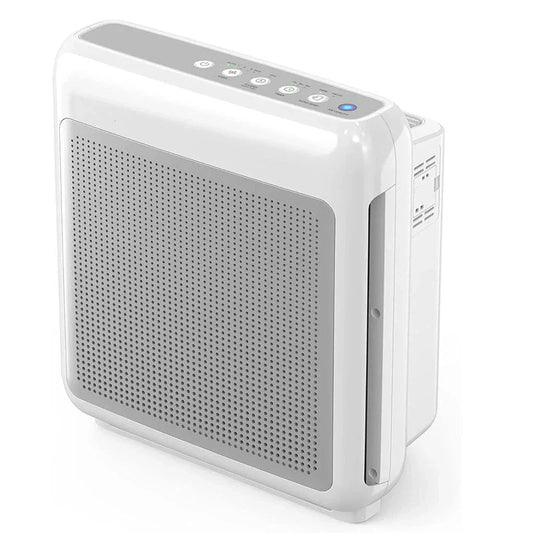 Air Purifiers for Home Up to 1,748ft², True HEPA Filter for Smoke, Allergies, Pet Dander, Odor, Air Quality Monitor, Auto&Eco Mode, Timer, Filter Indicator, 3yr Warranty, 200M, Black