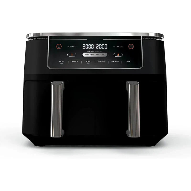 DZ401 Foodi 10 Quart 6-in-1 DualZone XL 2-Basket Air Fryer with 2 Independent Frying Baskets