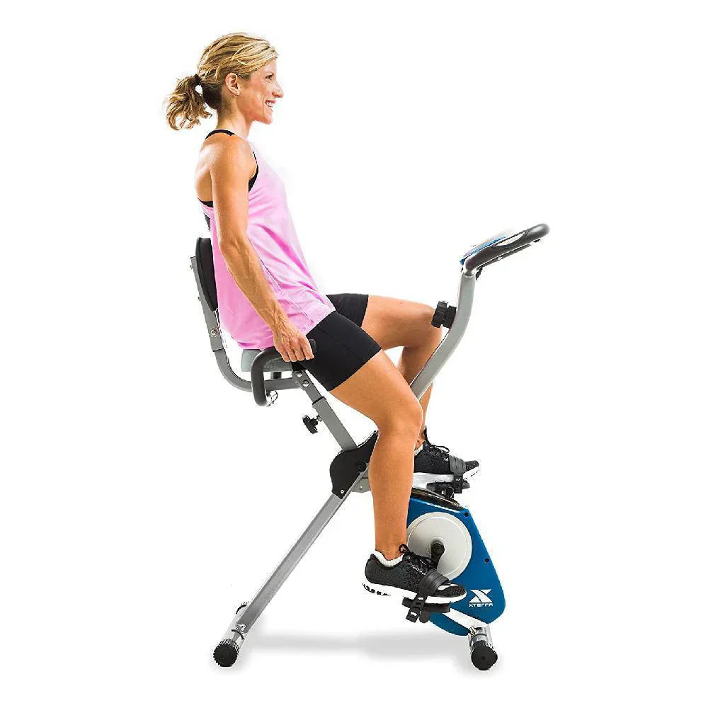 FB350 Folding Exercise Bike, Silver