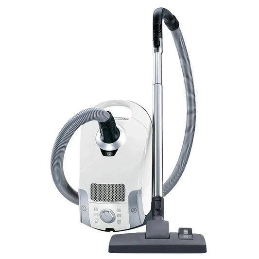 Pure Suction Powerline Canister Vacuum Cleaner, Lotus White