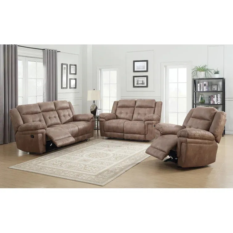 66'' Pillow Top Arm Reclining Loveseat