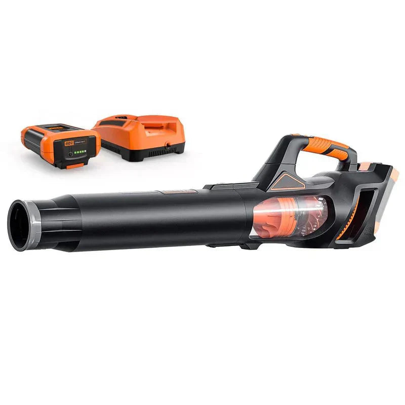40V Leaf Blower KDBV40A, Brushless Motor, 540 CFM, 100 MPH, 5-Speed, 4.0Ah Battery & Charger Included