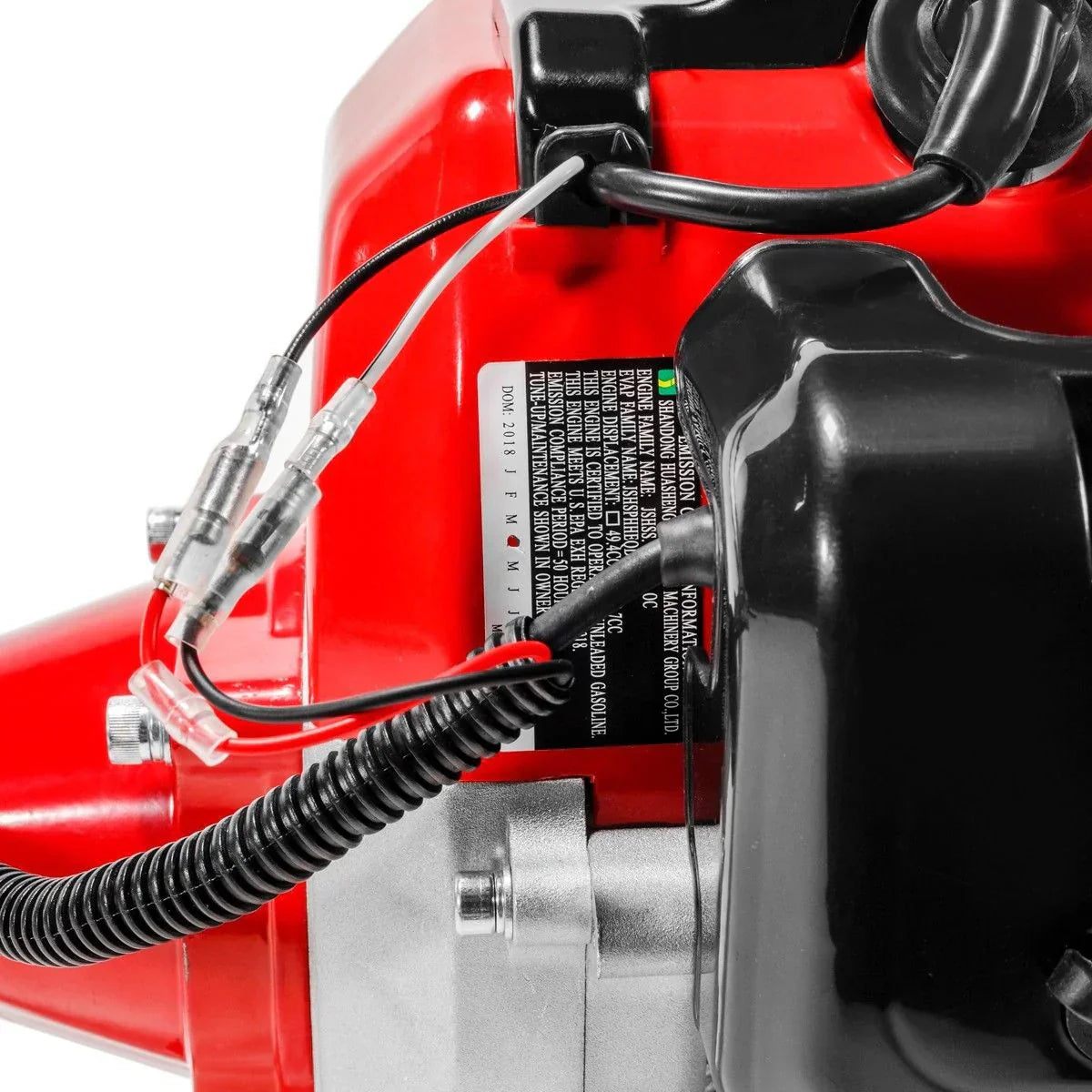 82101 Heavy Duty 1.6HP Power Sweeper 24" Gas Powered Broom Snow Dirt