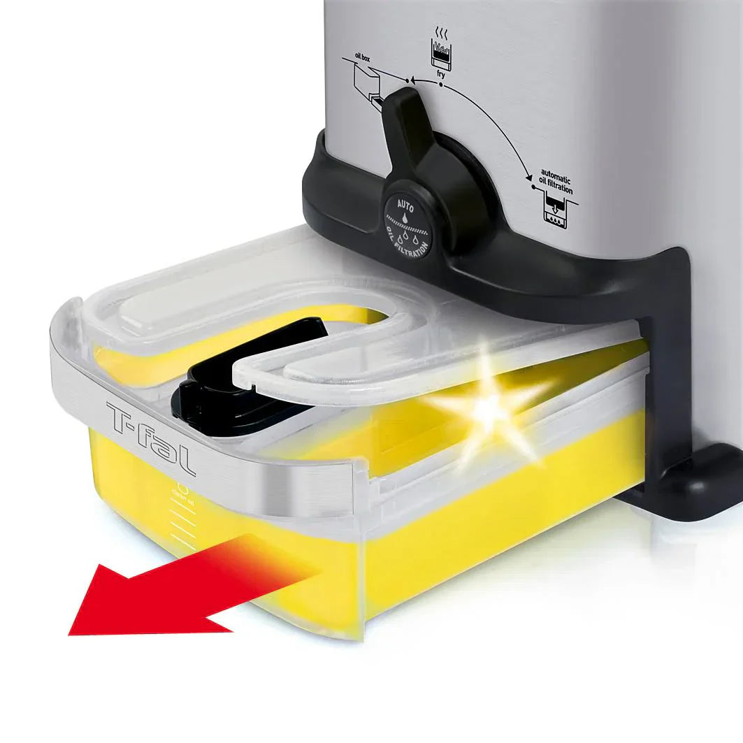 Stainless Steel 1.8 LITER Clean Deep Fryer