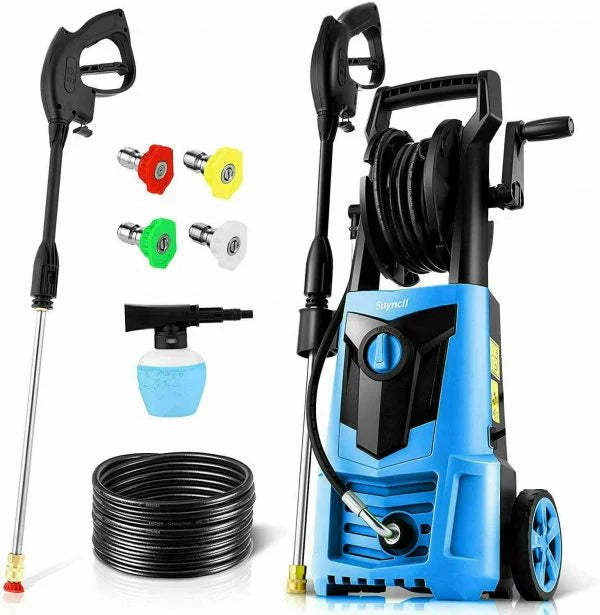 Electric Pressure Washer 3000PSI, 2.4GPM High Power Washer Cleaner NEW