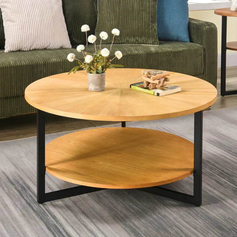 Frame Coffee Table with Storage