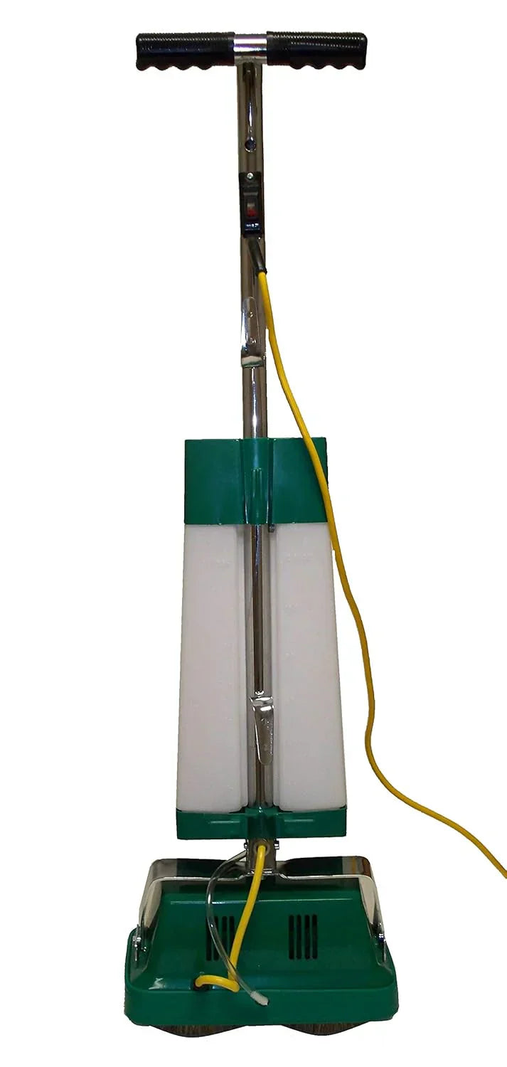 BGFS5000 Portable Floor Scrubber & Polisher, 12′′ Cleaning Path, 4.2 Amp Motor, White/Green
