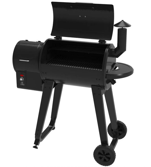 ZPG-450A3 Wood Pellet Grill & Smoker, 8-in-1 BBQ, Black, 2022 Model, Digital Control, 459 sq. in. Cooking Area