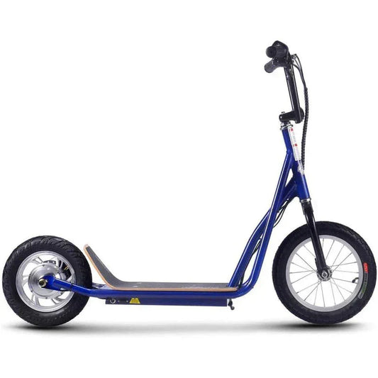 36v 350w Big Wheel Lithium Electric Scooter Blue (Groove-350)