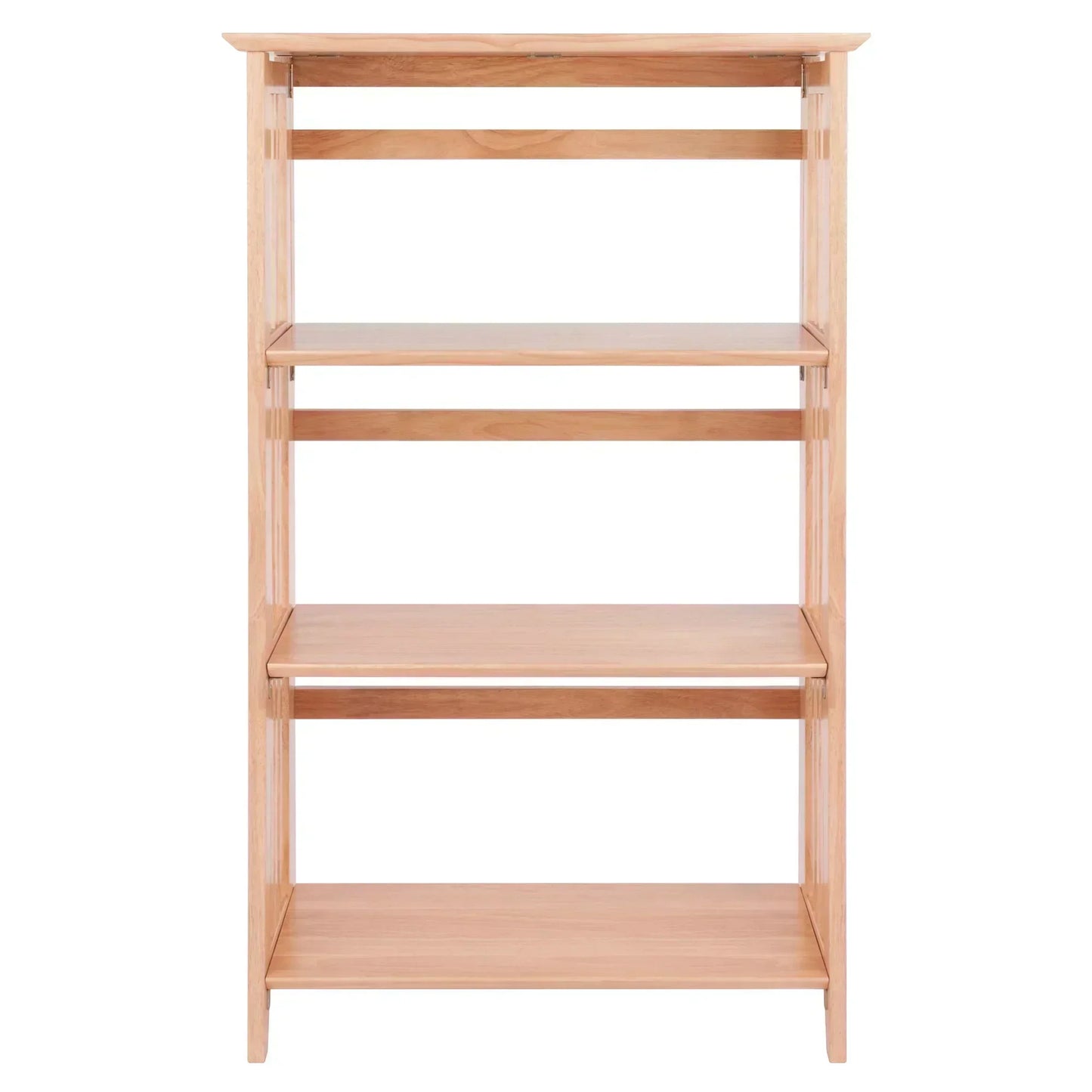 3-Section Foldable Shelf, Natural Finish