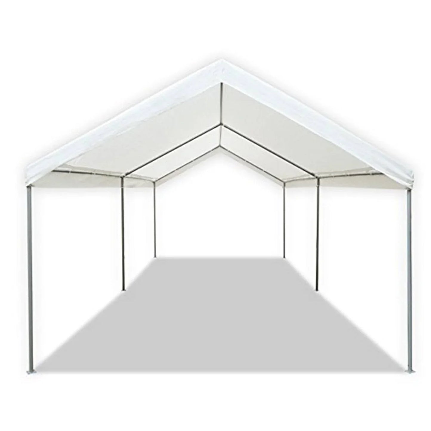 Caravan Canopy Sports Domain Caravan Portable Garage Heavy Duty Shelter, White