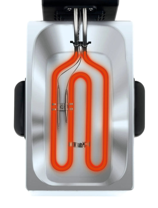 Stainless Steel 1.8 LITER Clean Deep Fryer