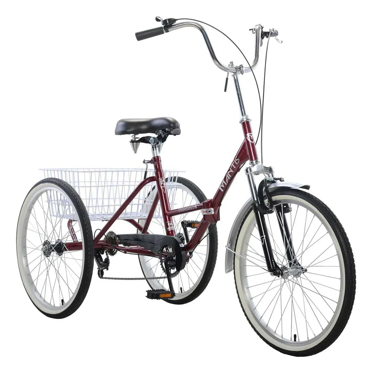 Adult Tri-Rad Folding 24′′ 6-Speed Tricycle
