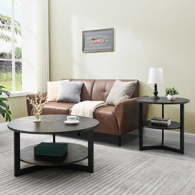 Frame Coffee Table with Storage