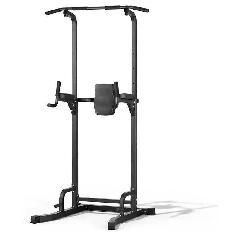 Power Tower Pull Up Dip Station Assistive Trainer Multi-Function Home Gym Strength Training Fitness Equipment 440LBS