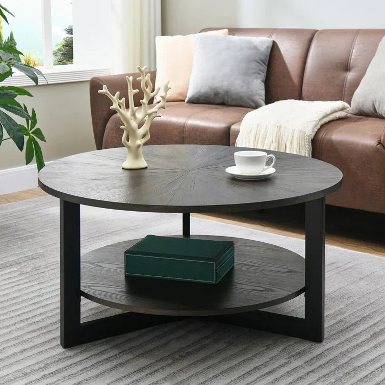 Frame Coffee Table with Storage