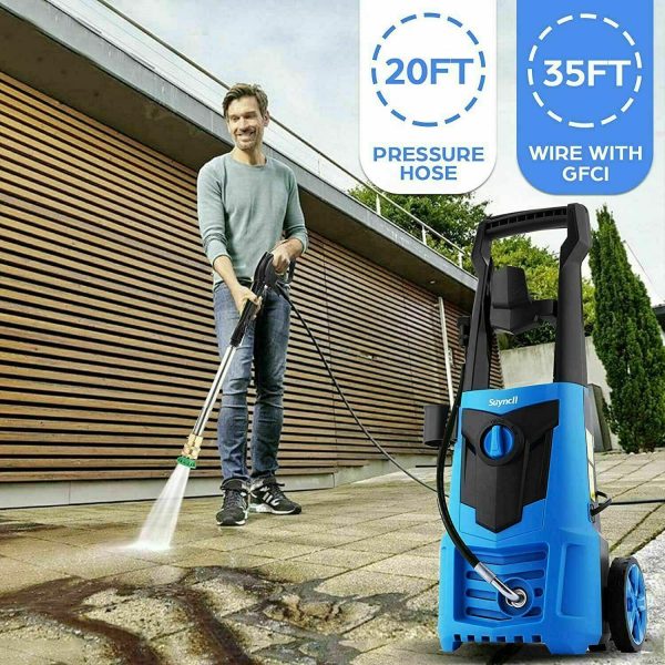 Electric Pressure Washer 3000PSI, 2.4GPM High Power Washer Cleaner NEW