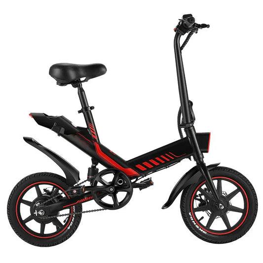 14′′ Folding Electric Bike for Adults & Teens with Built-in Li-ion Battery