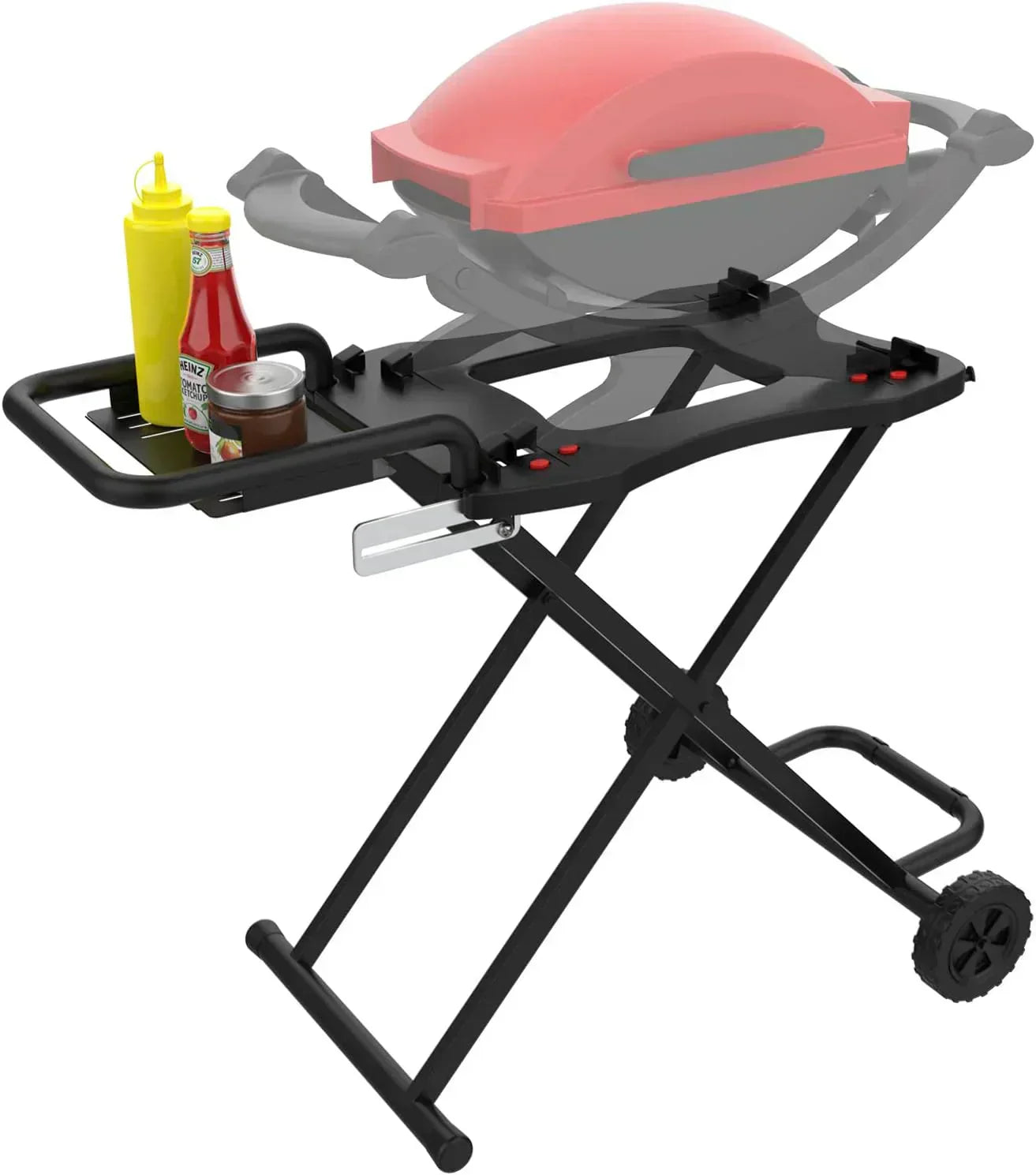 22"/17" Grill - Heavy-Duty Foldable Cart