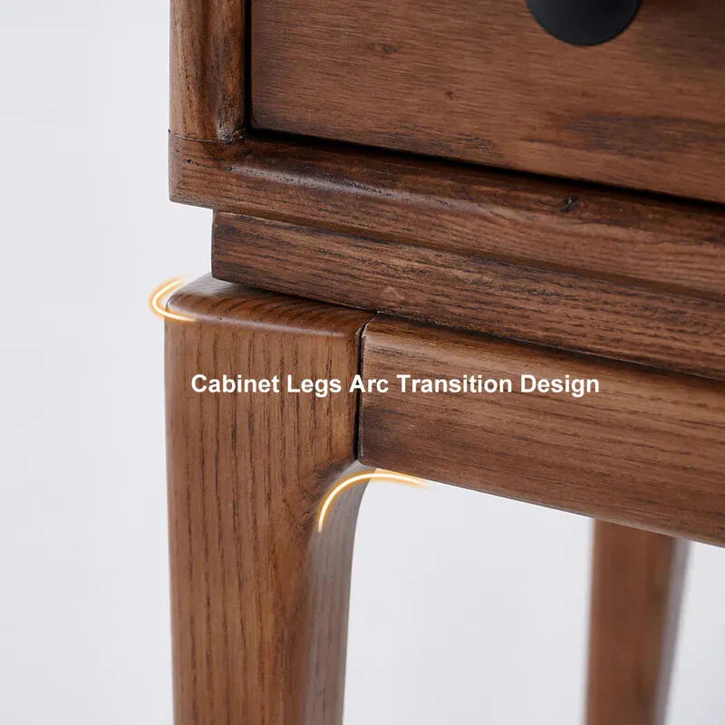 Mid Century Modern Chest Cabinet with Storage