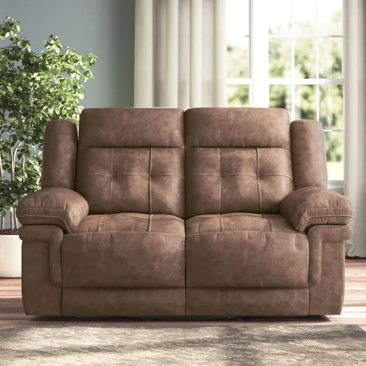 66'' Pillow Top Arm Reclining Loveseat
