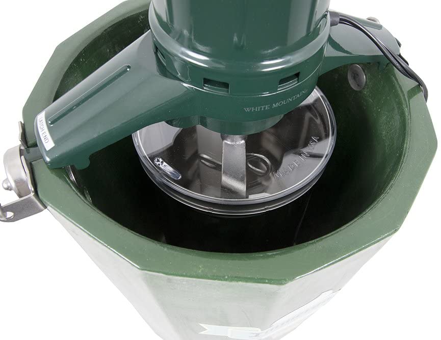 Old Fashioned Ice Cream Maker w/Motor