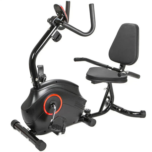 Exercise Bike Recumbent 8 Level Adjustable Workout Machine