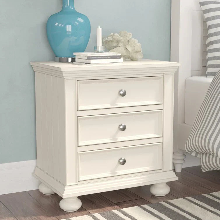 28'' Tall 3 - Drawer Nightstand  Set of 2