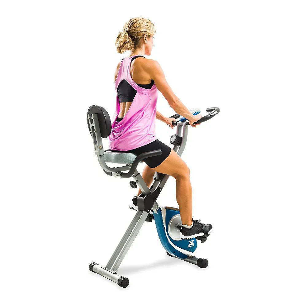FB350 Folding Exercise Bike, Silver