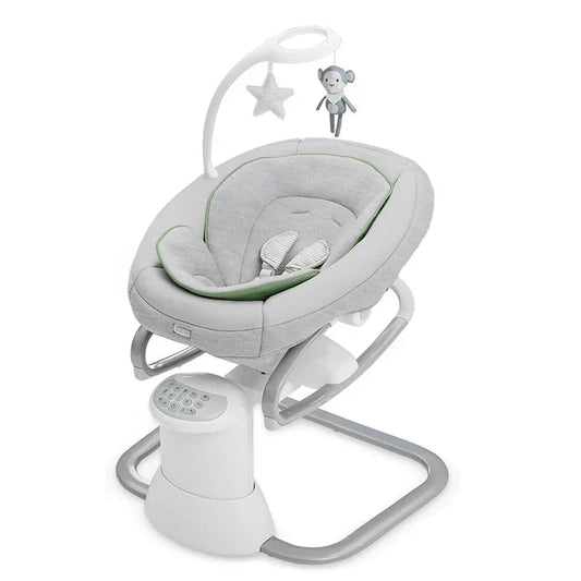 Soothe My Way with Removable Rocker, Madden - Versatile Baby Swing & Portable Rocker