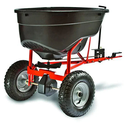 130-Pound Tow Behind Broadcast Spreader