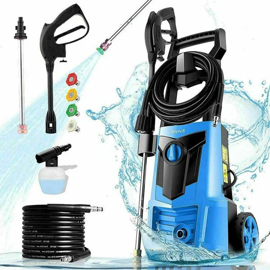 Electric Pressure Washer 3000PSI, 2.4GPM High Power Washer Cleaner NEW